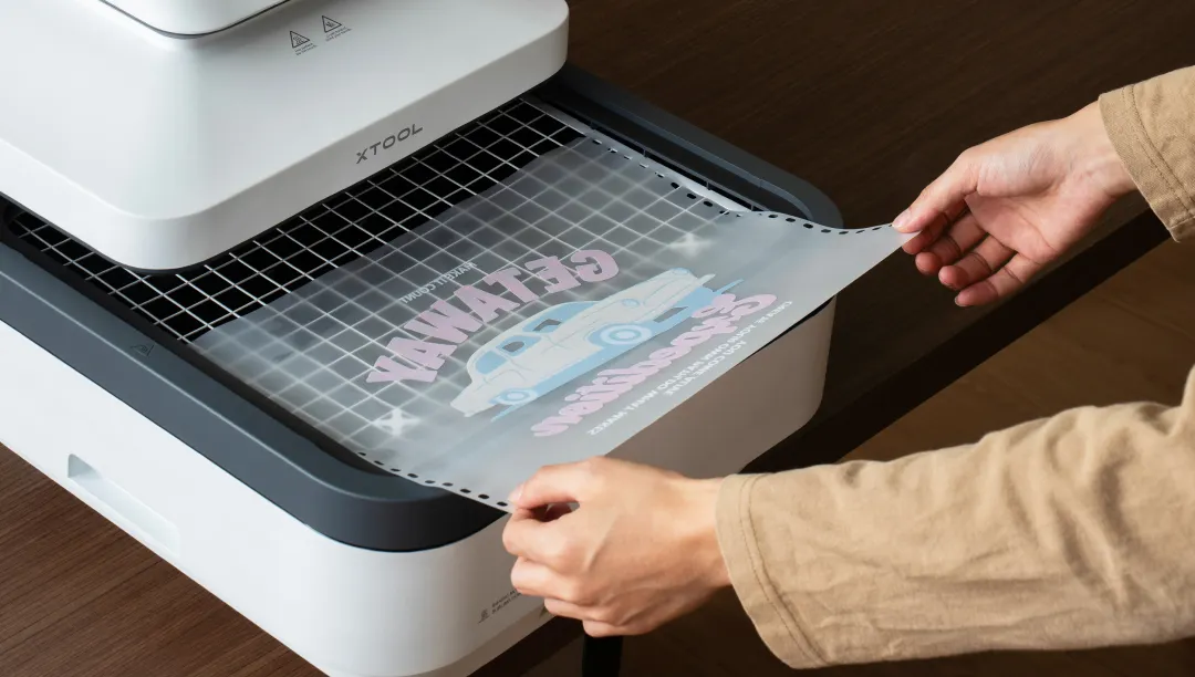 xTool WonderPress module workflow